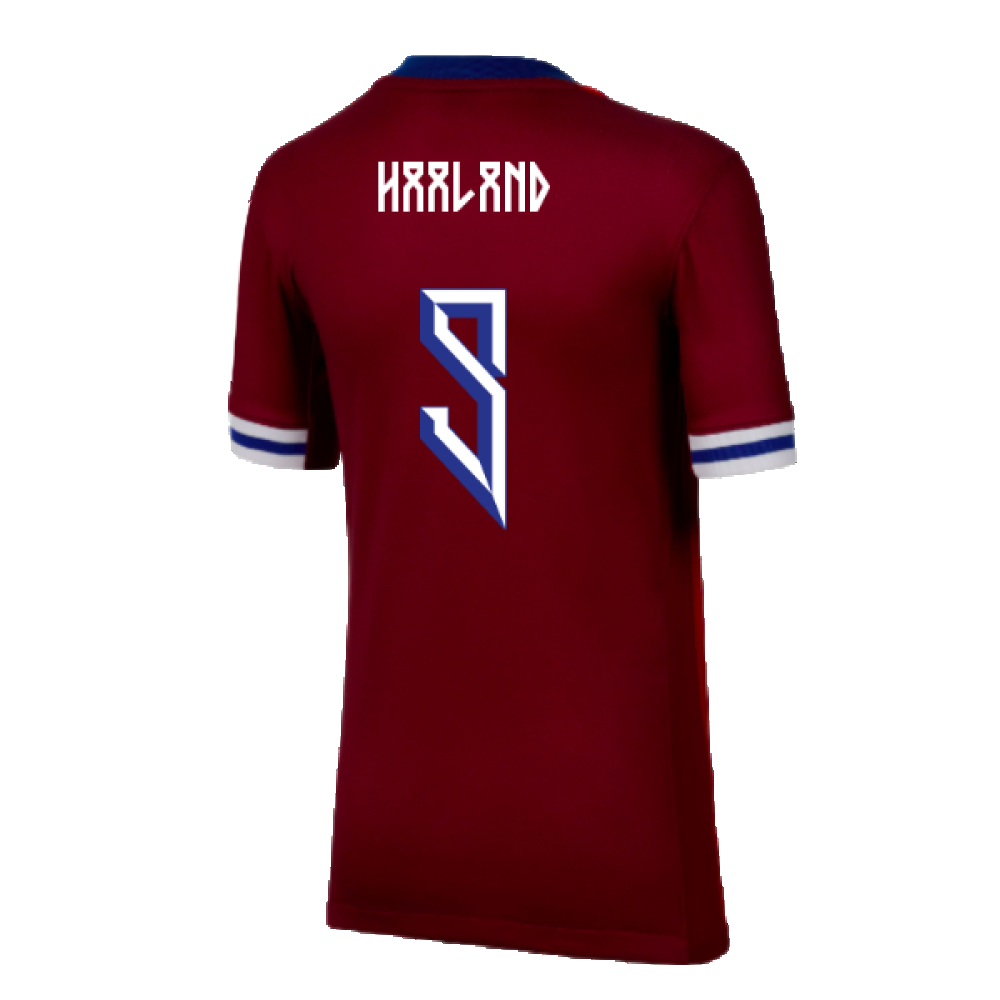 2024-2025 Norway Home Shirt (Kids) (HAALAND 9)