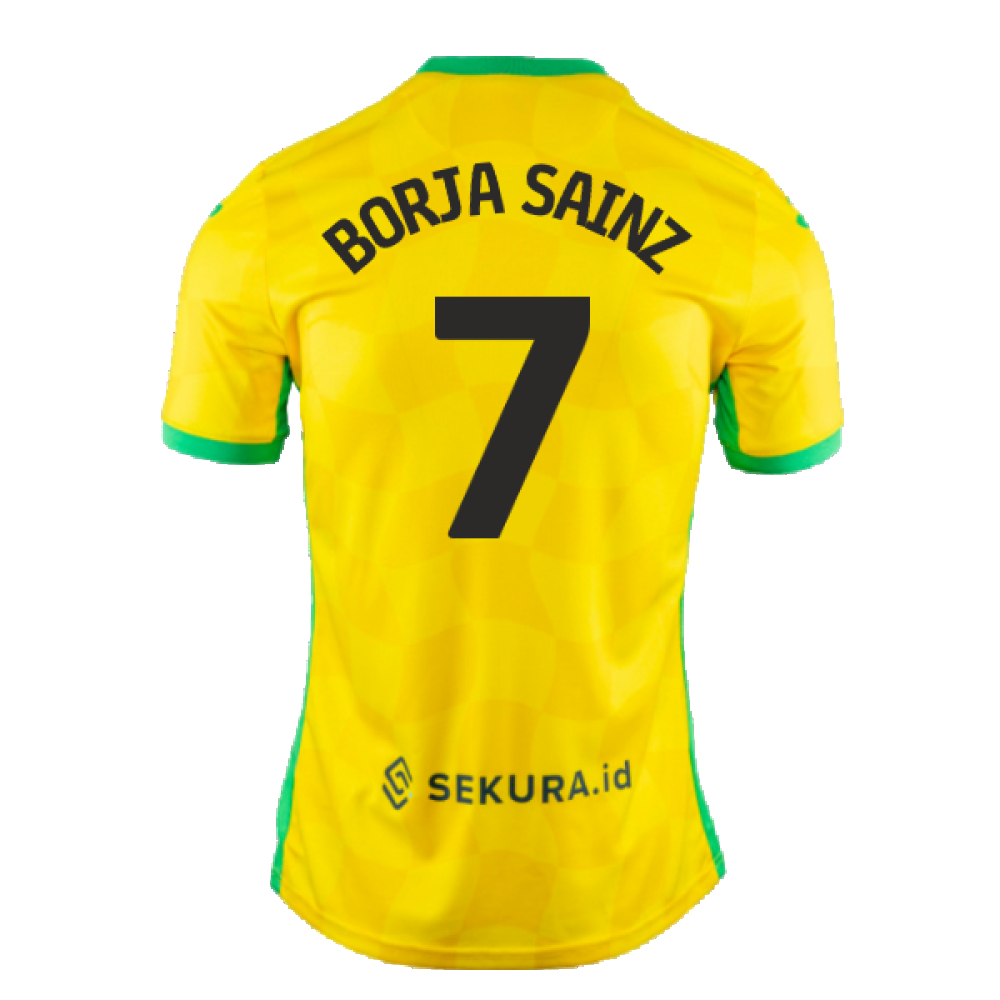 2024-2025 Norwich Home Shirt (Borja Sainz 7)