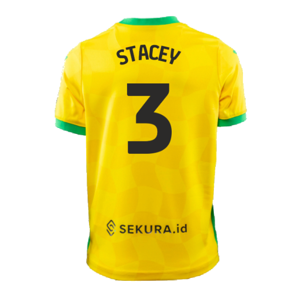 2024-2025 Norwich Home Shirt (Kids) (Stacey 3)