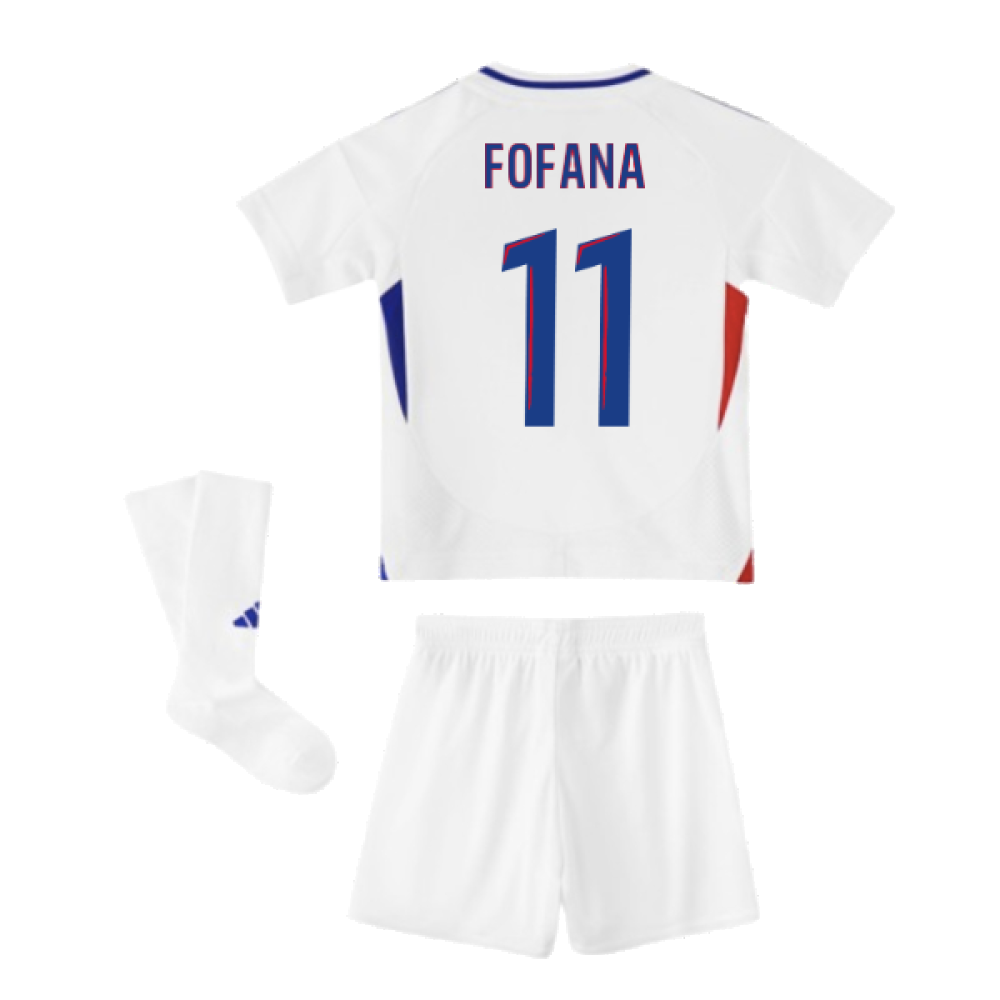 2024-2025 Olympique Lyon Home Mini Kit (Fofana 11)