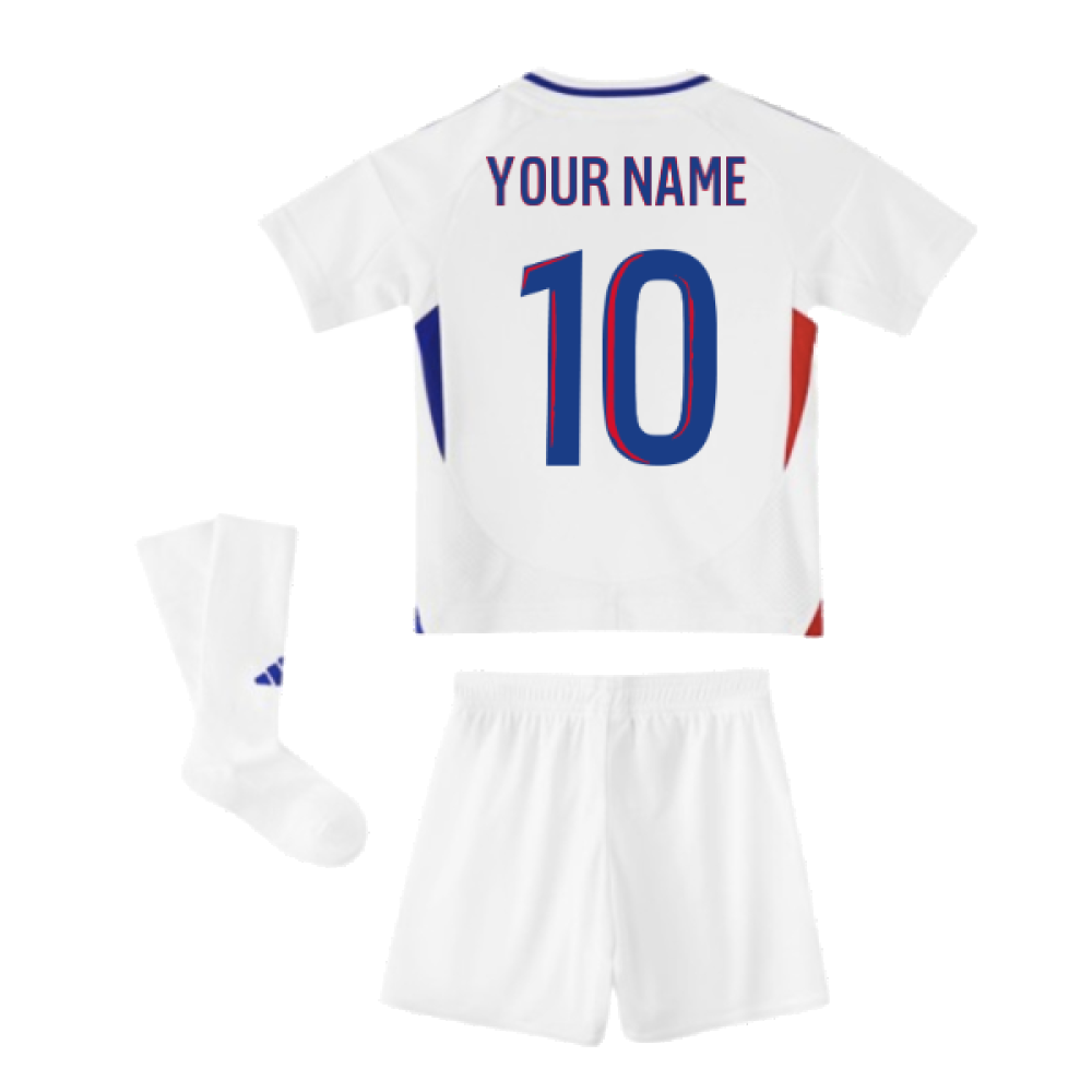 2024-2025 Olympique Lyon Home Mini Kit (Your Name)