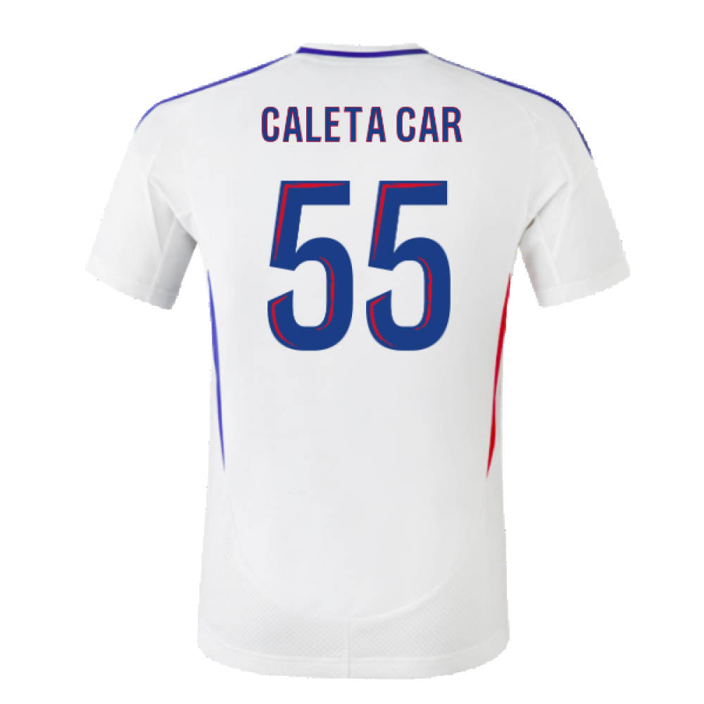 2024-2025 Olympique Lyon Home Shirt (Caleta Car 55)