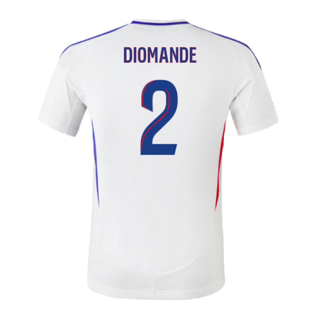 2024-2025 Olympique Lyon Home Shirt (Diomande 2)