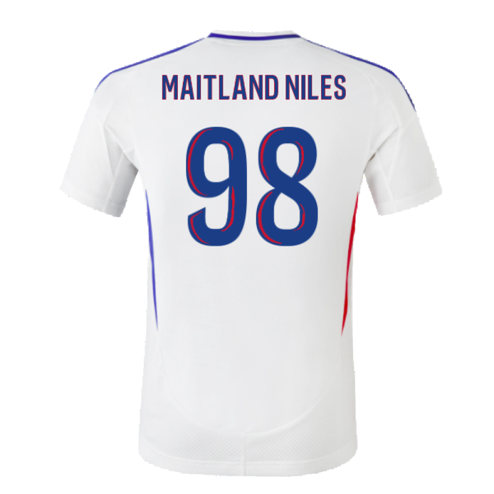 2024-2025 Olympique Lyon Home Shirt (Maitland Niles 98)