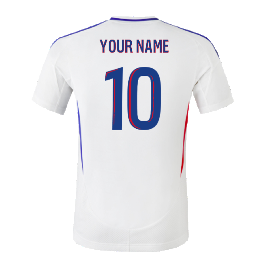 2024-2025 Olympique Lyon Home Shirt (Your Name)