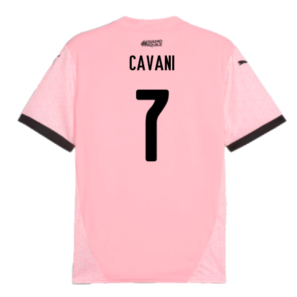 2024-2025 Palermo Home Shirt (Cavani 7)