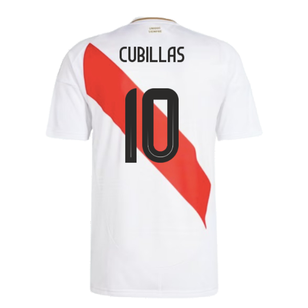 2024-2025 Peru Home Shirt (Cubillas 10)