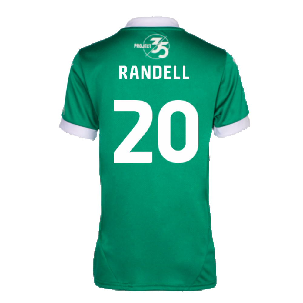 2024-2025 Plymouth Argyle Home Shirt (Kids) (Randell 20)