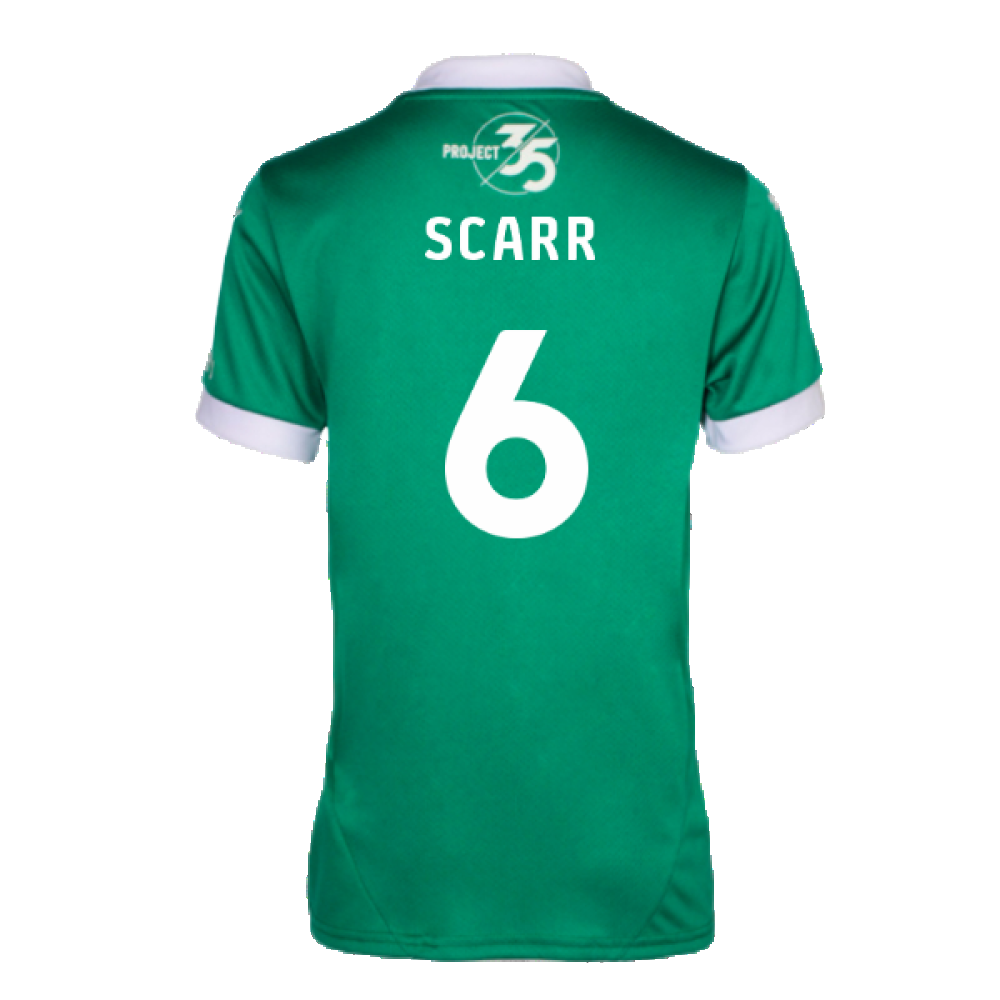 2024-2025 Plymouth Argyle Home Shirt (Kids) (Scarr 6)