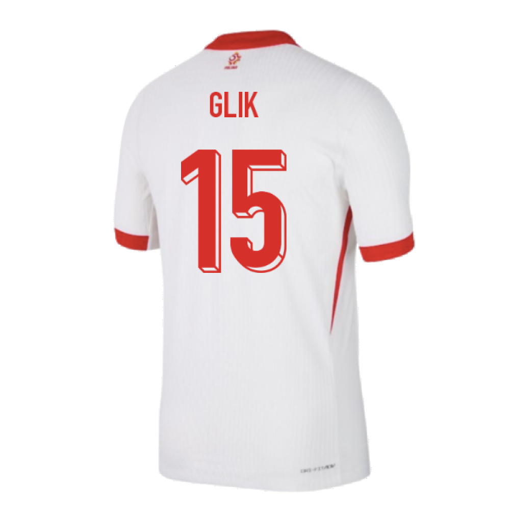 2024-2025 Poland Home Shirt (Glik 15)