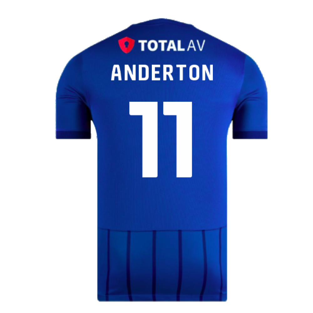 2024-2025 Portsmouth Home Shirt (Kids) (Anderton 11)