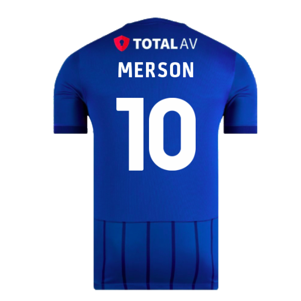 2024-2025 Portsmouth Home Shirt (Kids) (Merson 10)