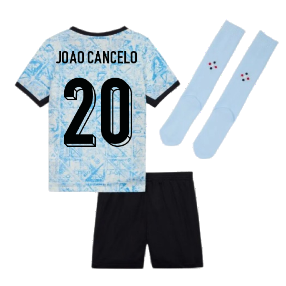 2024-2025 Portugal Away Mini Kit (Joao Cancelo 20)