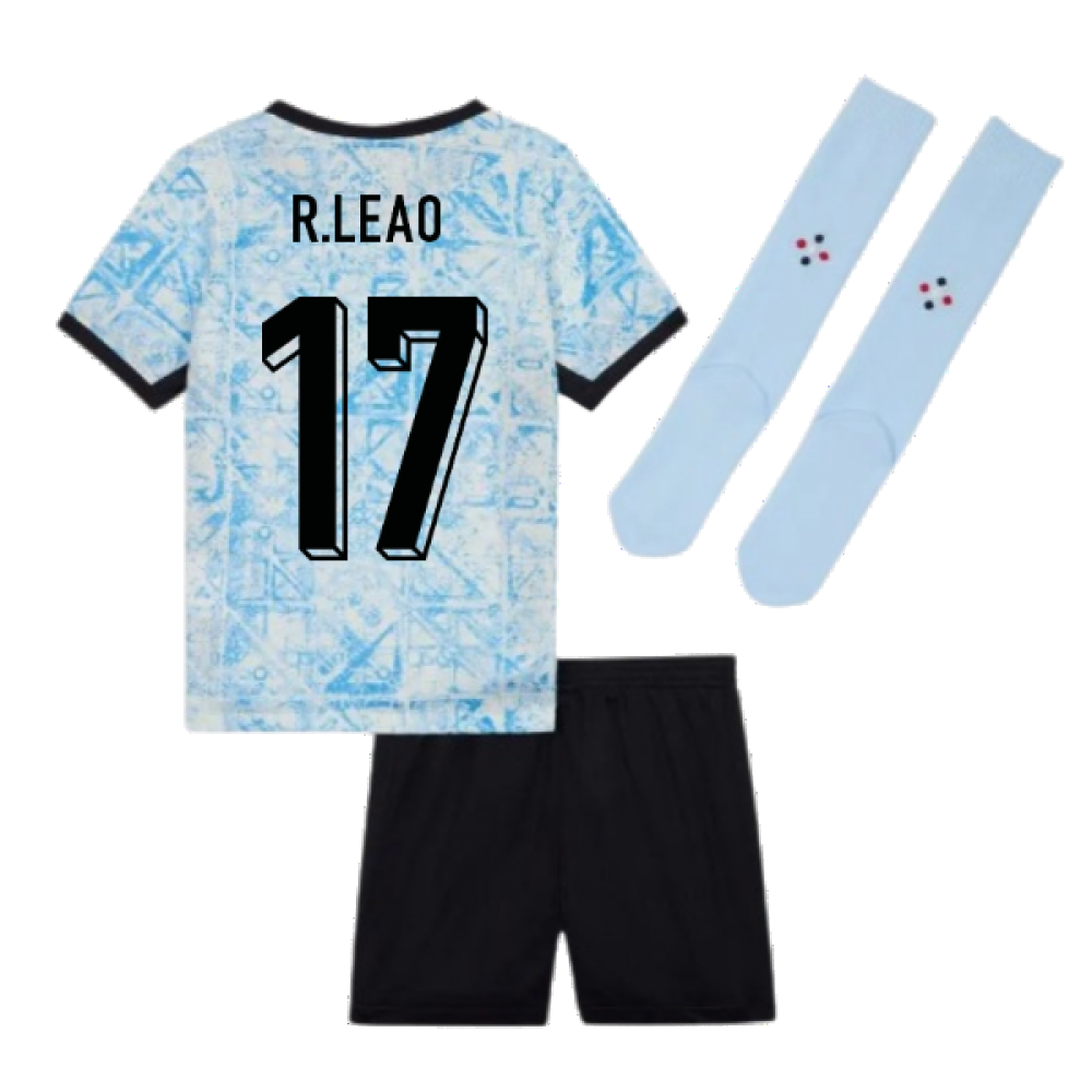 2024-2025 Portugal Away Mini Kit (R.Leao 17)