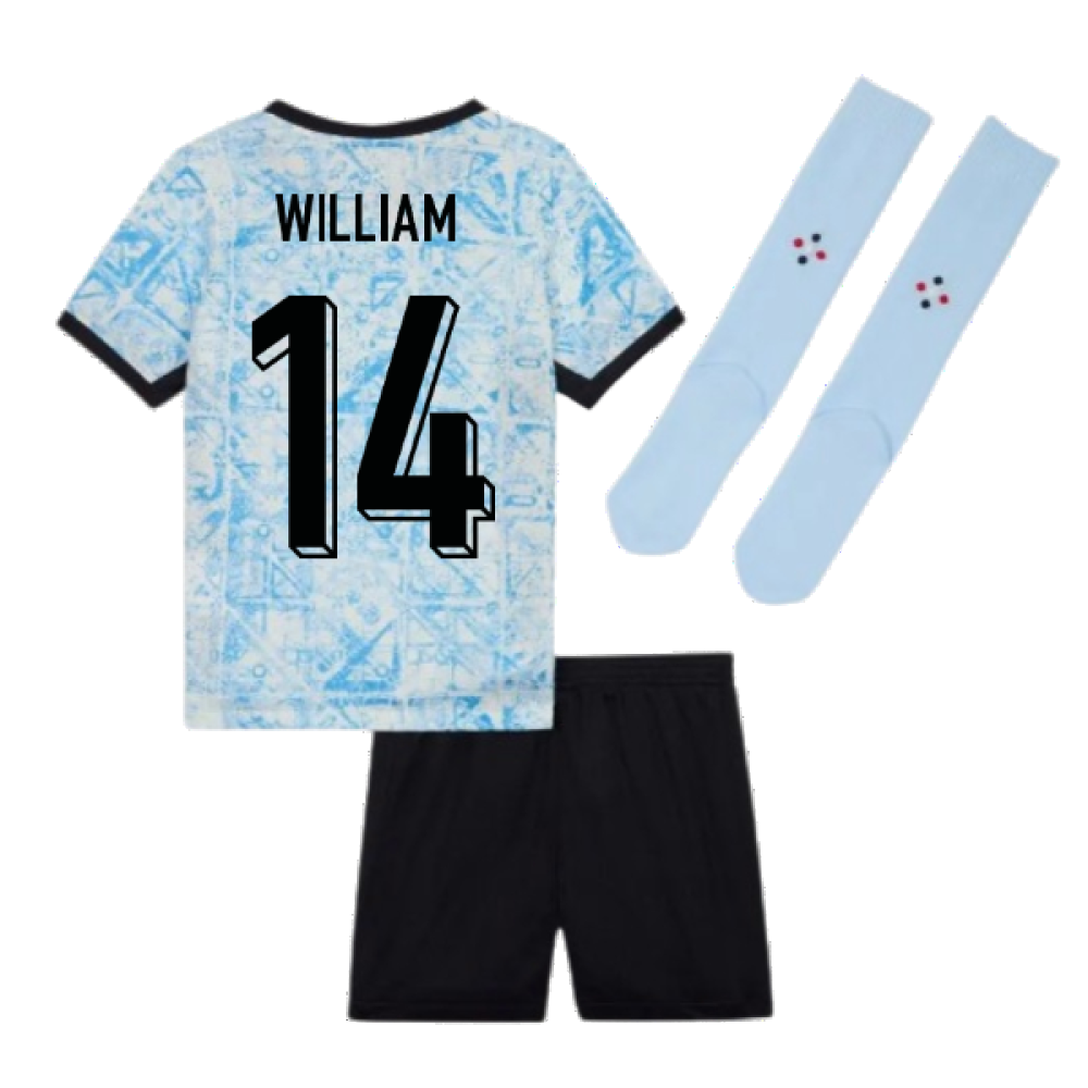 2024-2025 Portugal Away Mini Kit (William 14)