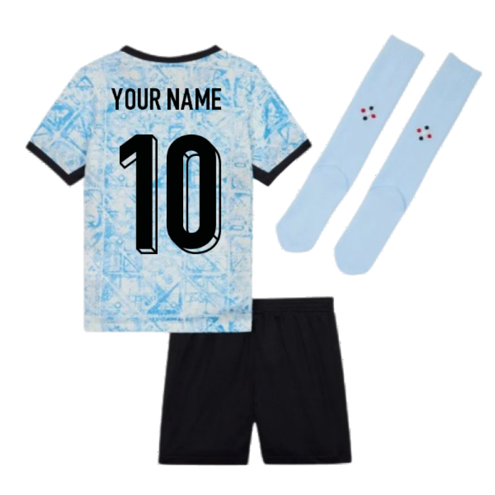 2024-2025 Portugal Away Mini Kit (Your Name)