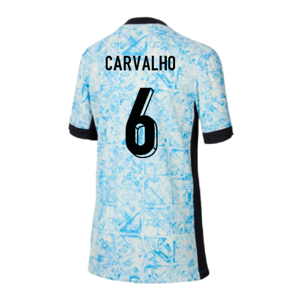 2024-2025 Portugal Away Shirt (Kids) (Carvalho 6)