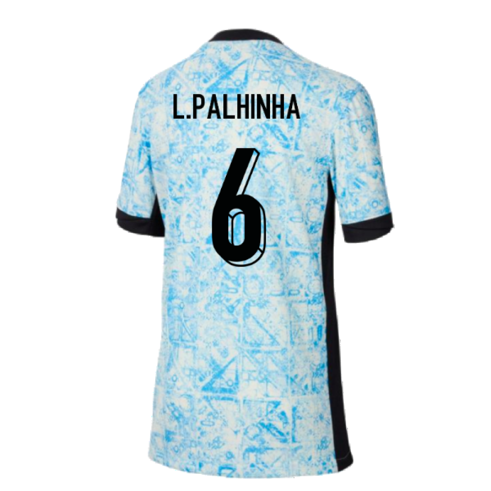 2024-2025 Portugal Away Shirt (Kids) (J.Palhinha 6)