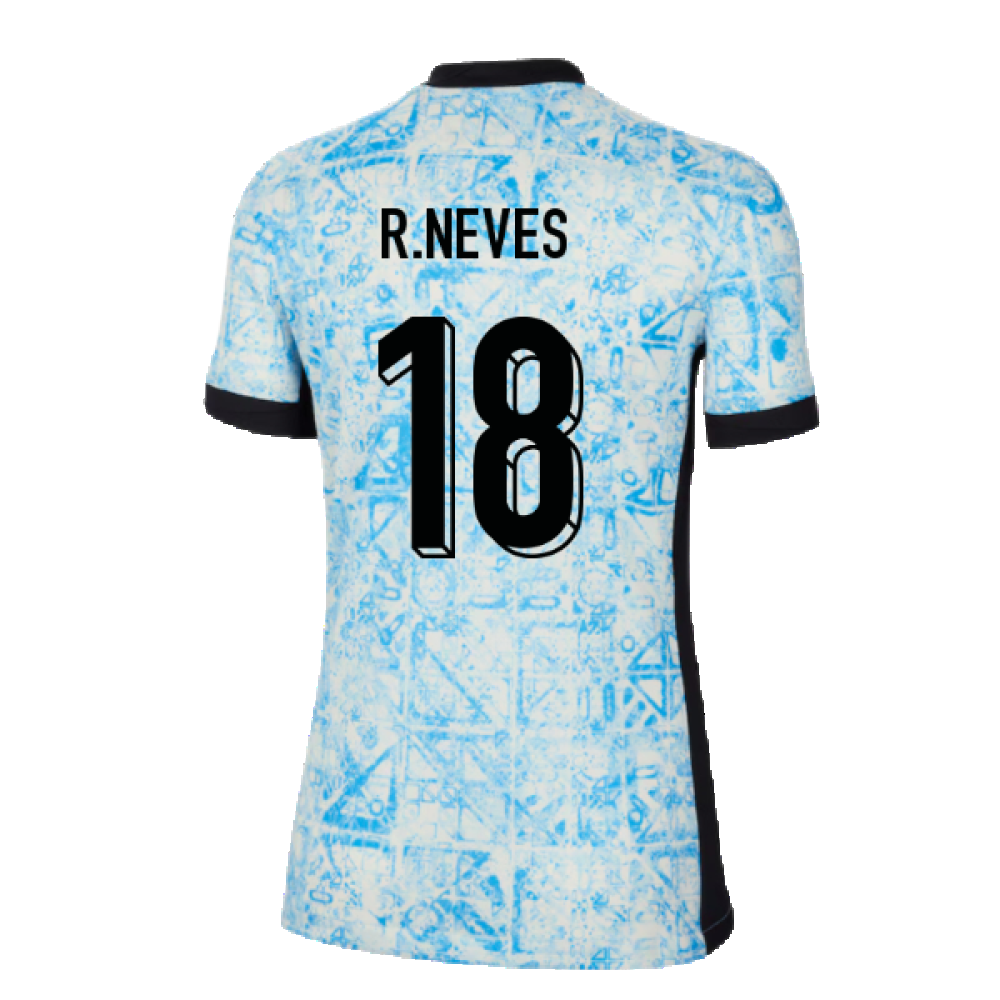 2024-2025 Portugal Away Shirt (Womens) (R.Neves 18)