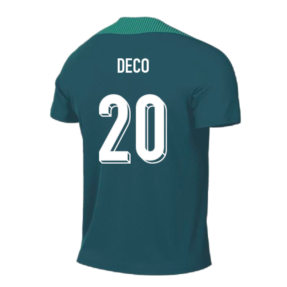 2024-2025 Portugal Dri-FIT Pre-Match Shirt (Green) (Deco 20)