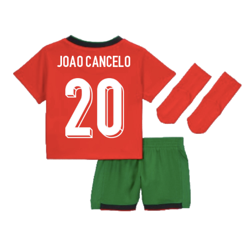 2024-2025 Portugal Home Baby Kit (Joao Cancelo 20)