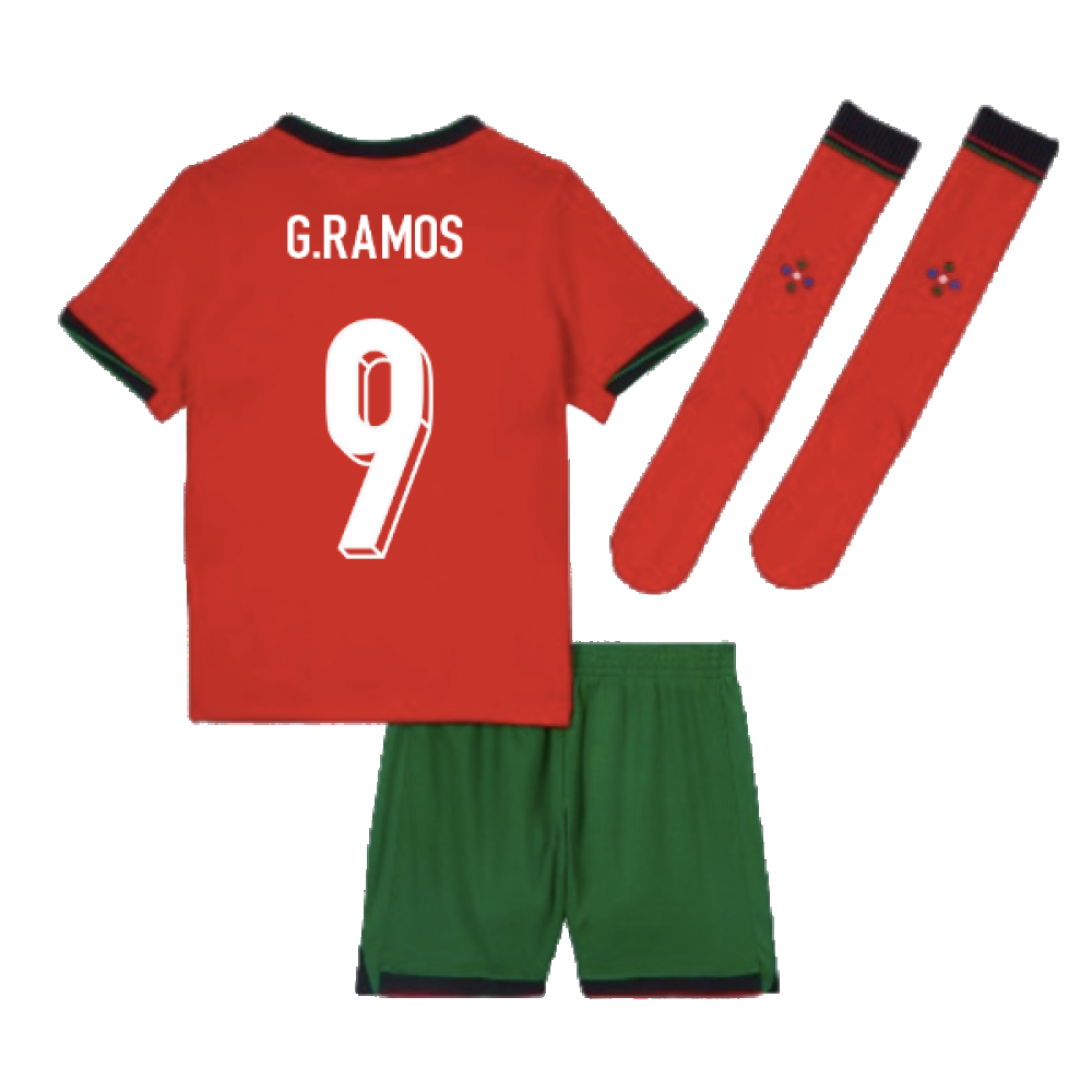 2024-2025 Portugal Home Mini Kit (G.Ramos 9)