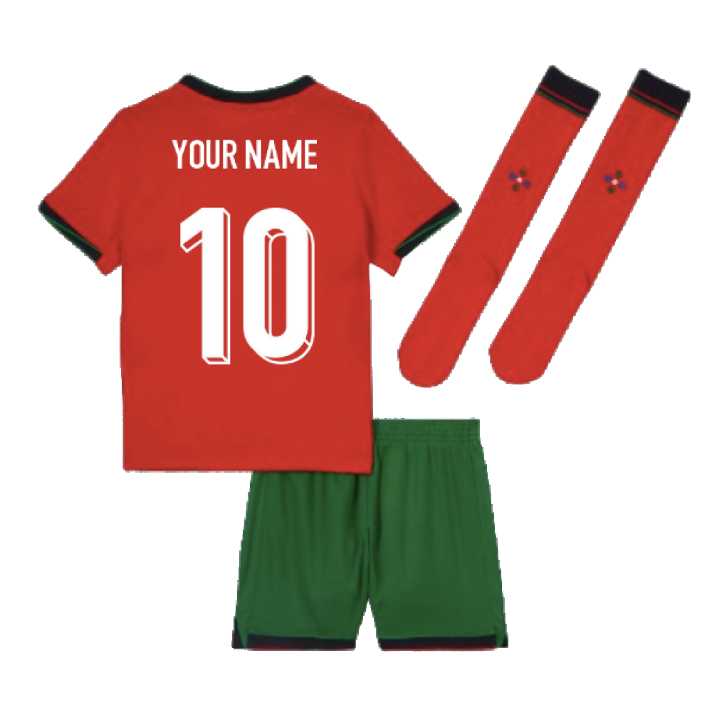 2024-2025 Portugal Home Mini Kit (Your Name)