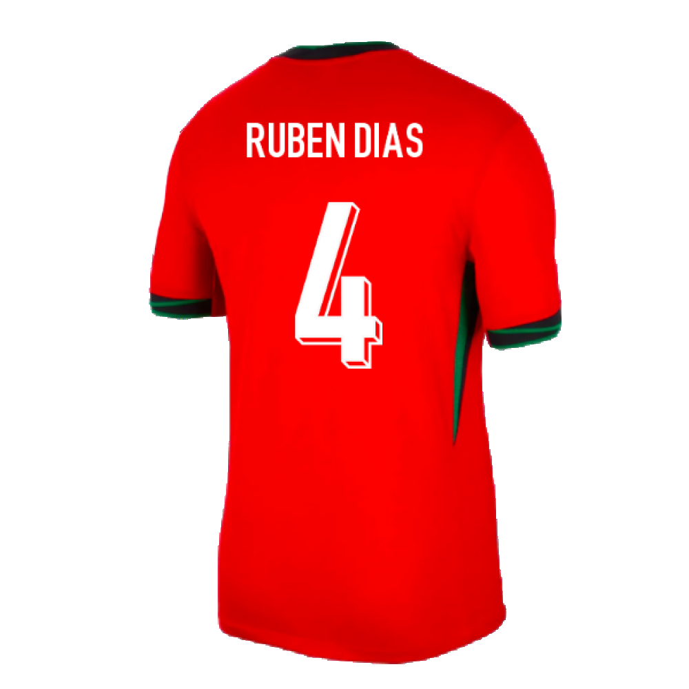 2024-2025 Portugal Home Shirt (Ruben Dias 4)