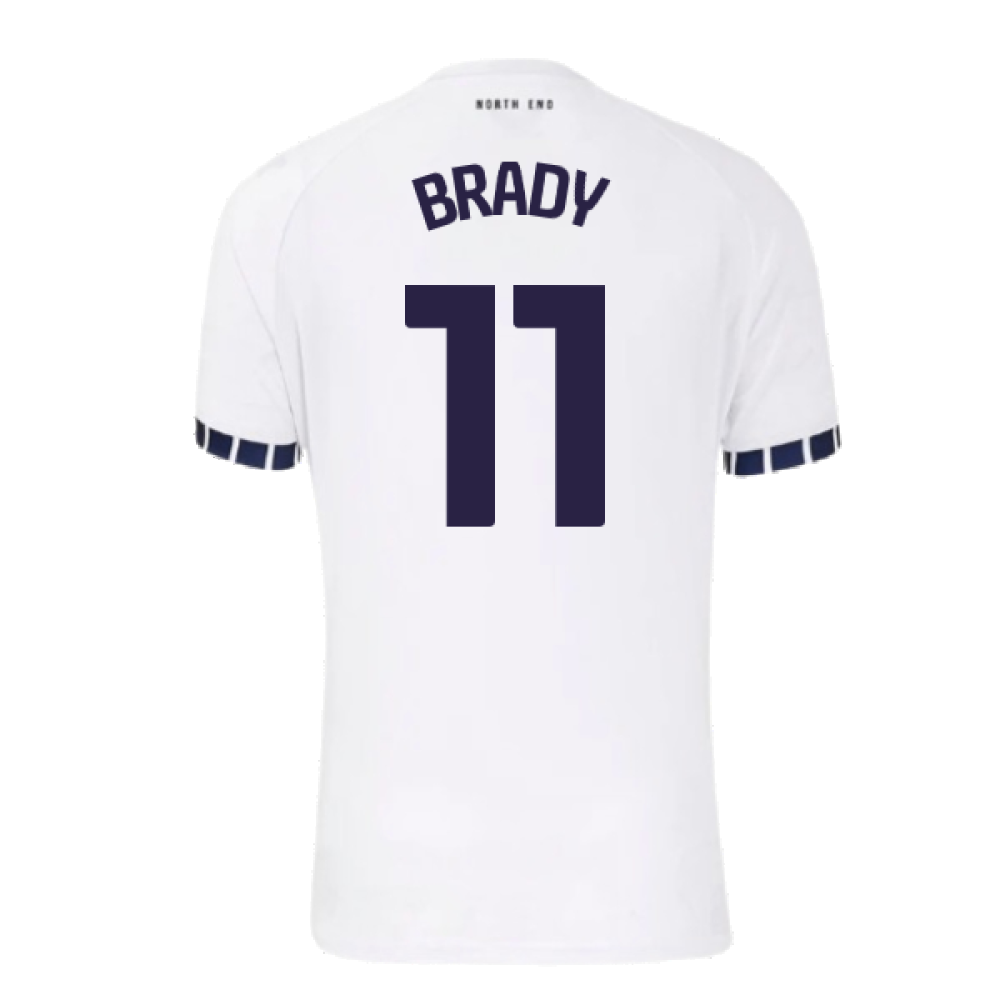 2024-2025 Preston North End Home Shirt (Womens) (Brady 11)