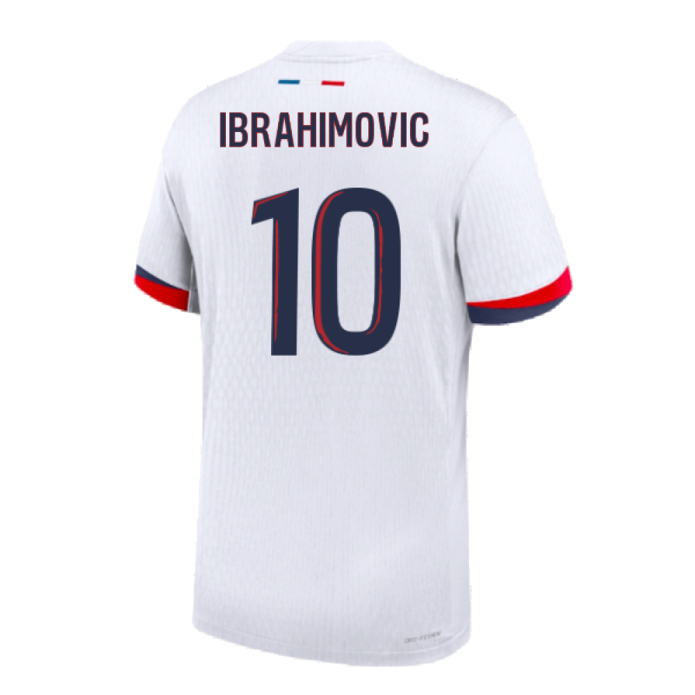 2024-2025 PSG Away Authentic Dri-ADV Shirt (Ibrahimovic 10)