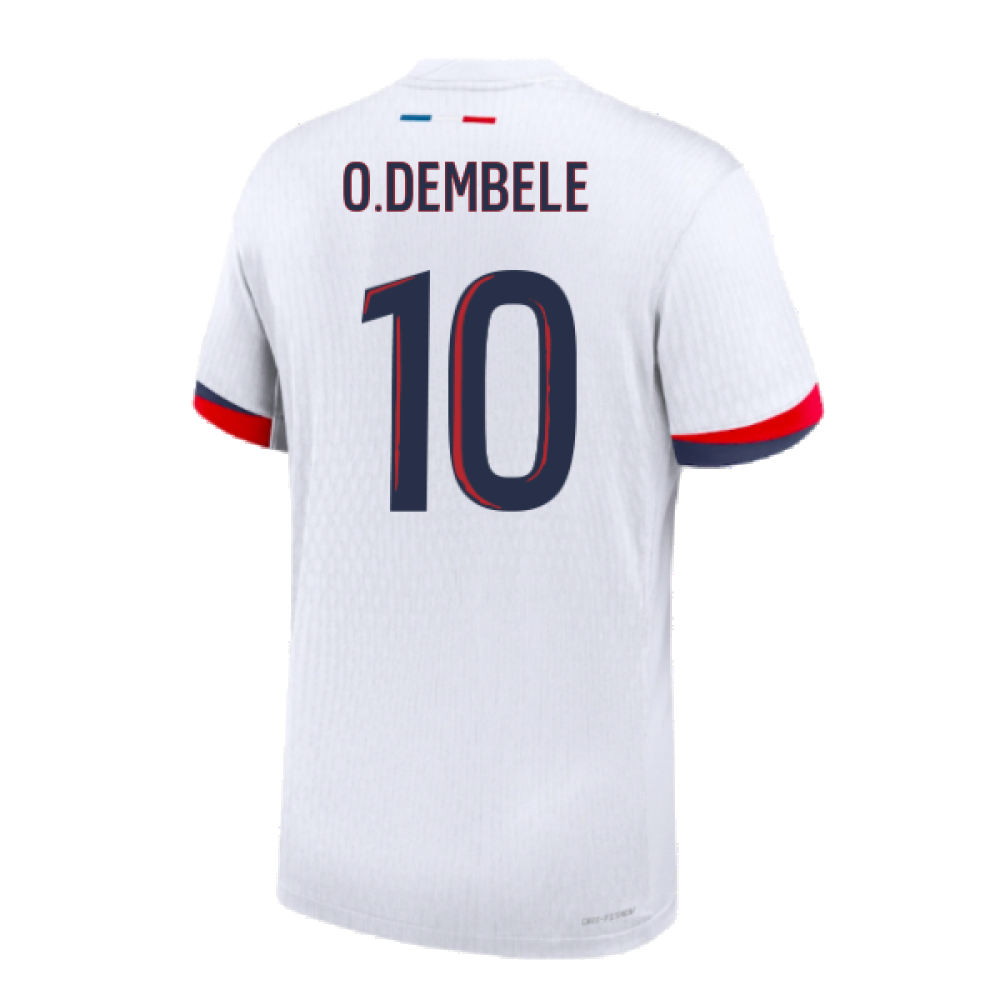 2024-2025 PSG Away Authentic Dri-ADV Shirt (O.Dembele 10)