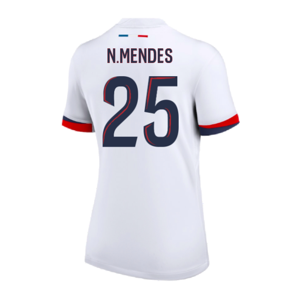 2024-2025 PSG Away Shirt (Womens) (N.Mendes 25)