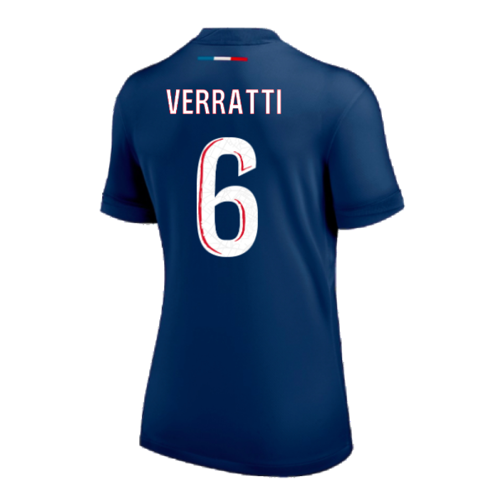 2024-2025 PSG Home Shirt (Womens) (Verratti 6)