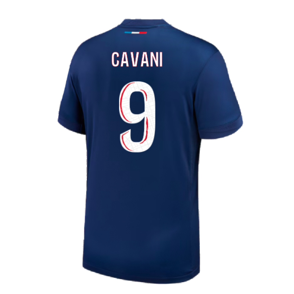 2024-2025 PSG Paris Saint Germain Home Shirt (Cavani 9)