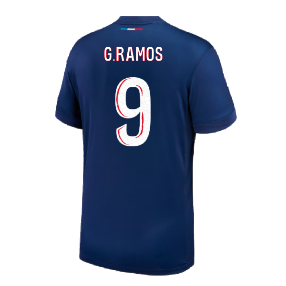 2024-2025 PSG Paris Saint Germain Home Shirt (Kids) (G.Ramos 9)