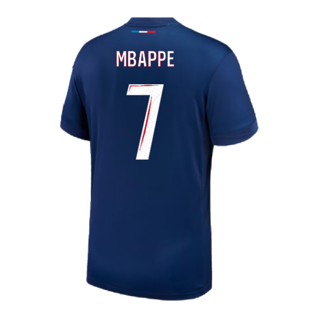 2024-2025 PSG Paris Saint Germain Home Shirt (Kids) (Mbappe 7)