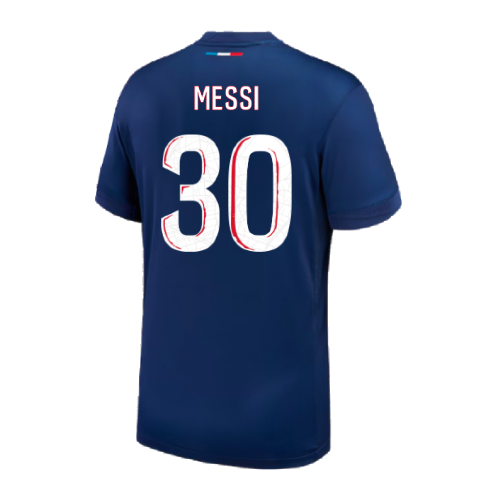 2024-2025 PSG Paris Saint Germain Home Shirt (Messi 30)