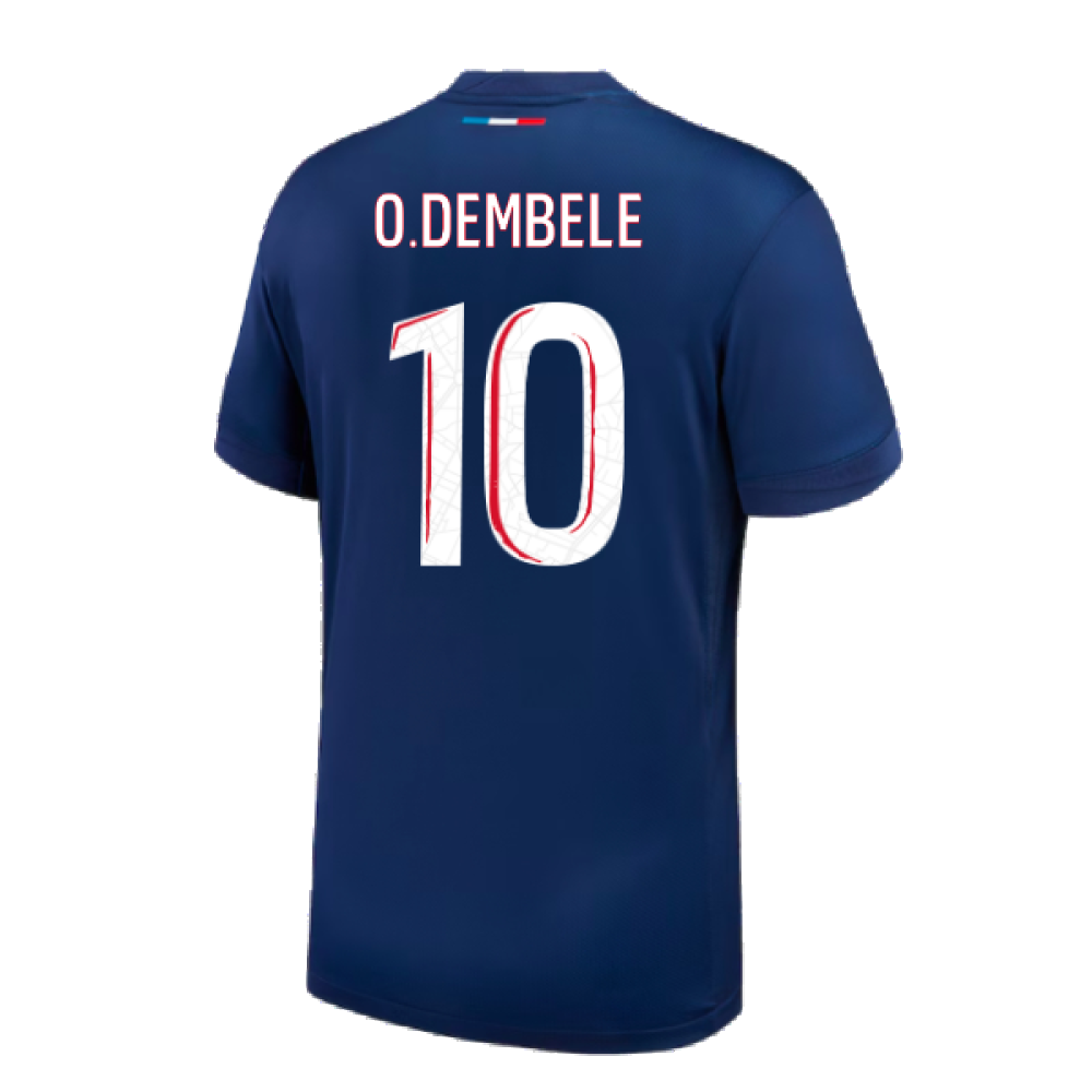 2024-2025 PSG Paris Saint Germain Home Shirt (O.Dembele 10)