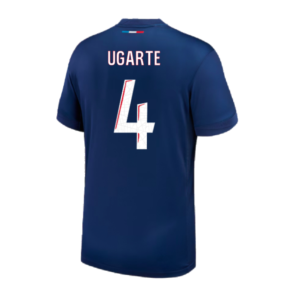 2024-2025 PSG Paris Saint Germain Home Shirt (Ugarte 4)