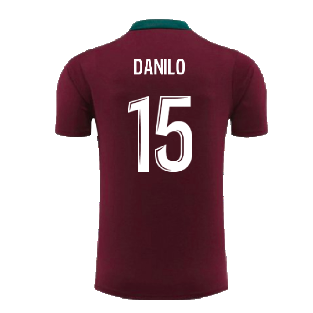 2024-2025 PSG Strike Dri-Fit Training Shirt (Bordeaux) - Kids (Danilo 15)