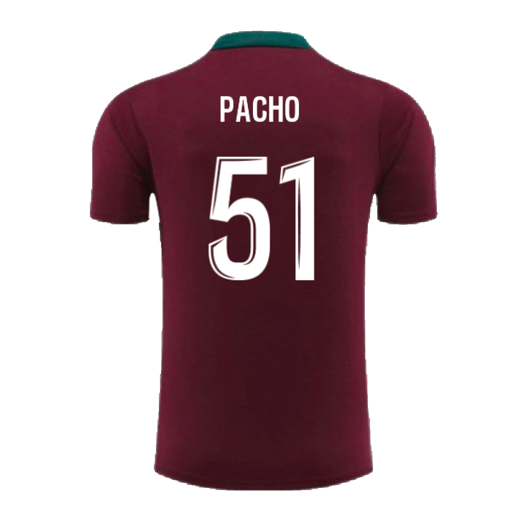 2024-2025 PSG Strike Dri-Fit Training Shirt (Bordeaux) - Kids (Pacho 51)