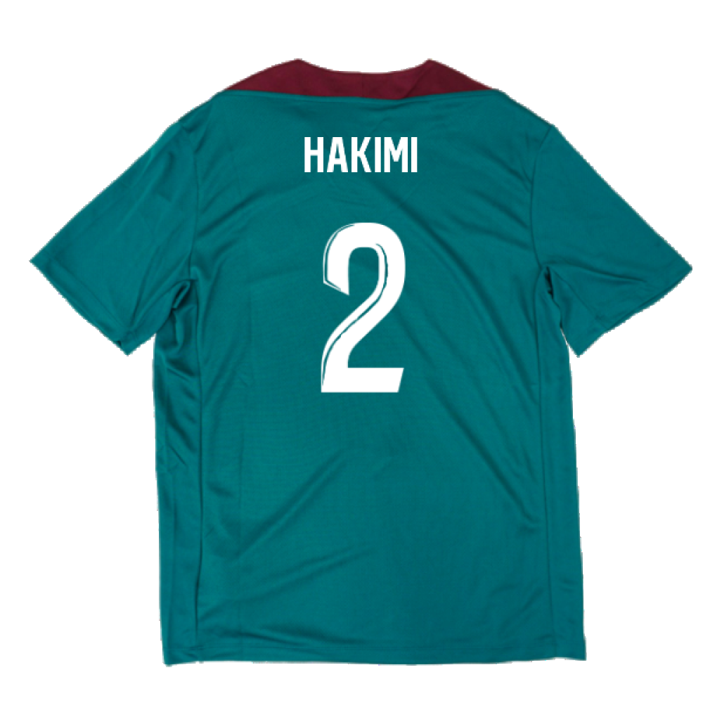 2024-2025 PSG Strike Dri-Fit Training Shirt (Teal) (Hakimi 2)