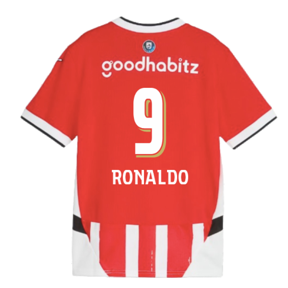 2024-2025 PSV Eindhoven Home Shirt (Kids) (Ronaldo 9)