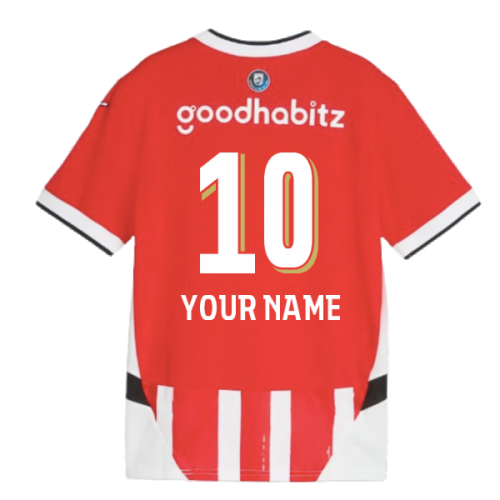 2024-2025 PSV Eindhoven Home Shirt (Kids) (Your Name)