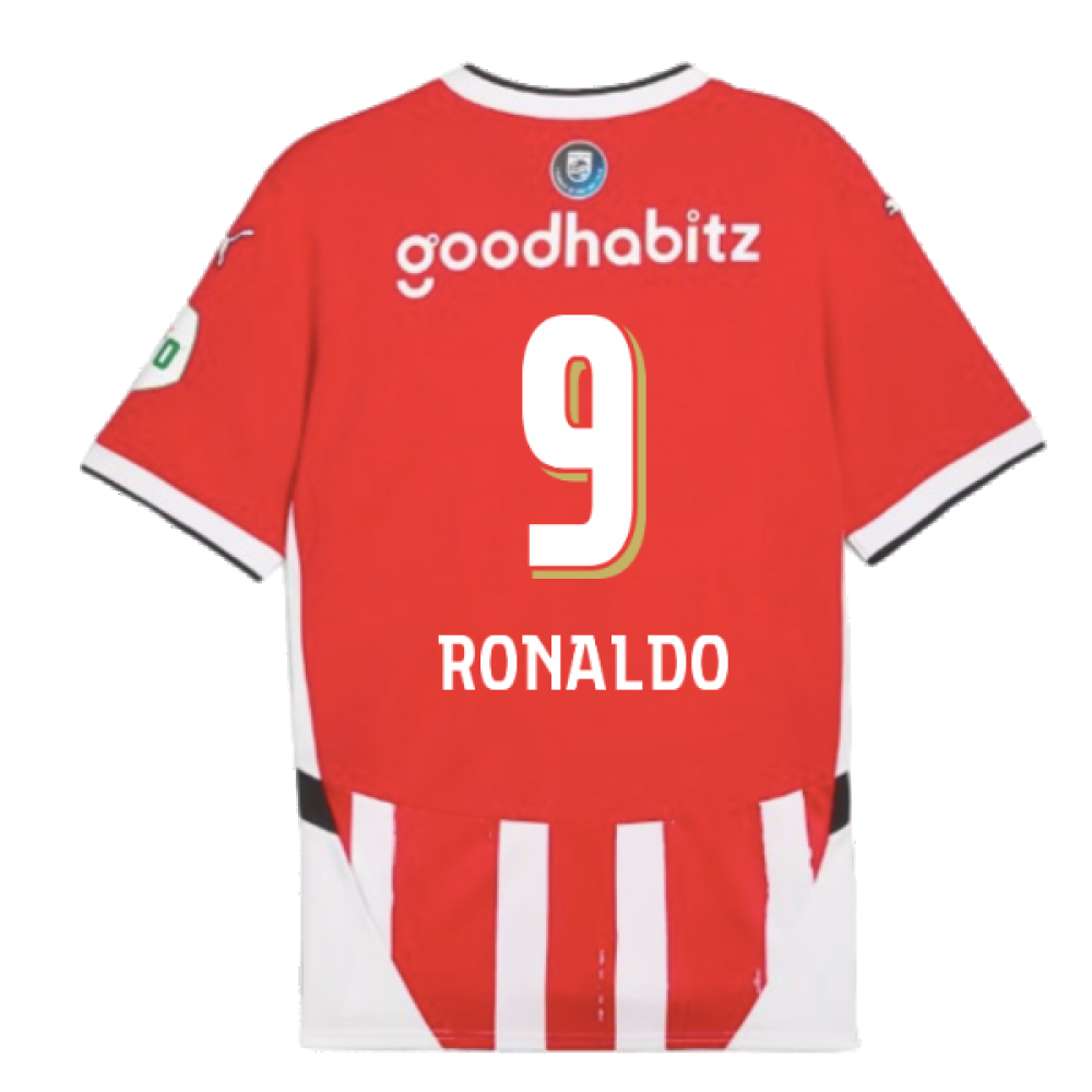 2024-2025 PSV Eindhoven Home Shirt (Ronaldo 9)