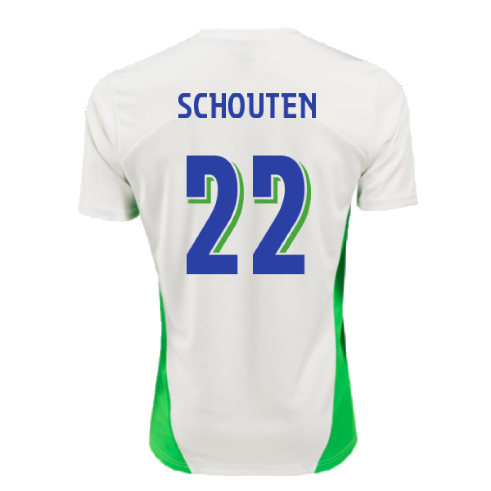 2024-2025 PSV Eindhoven Training Shirt (White) (Schouten 22)