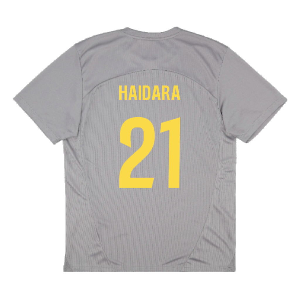 2024-2025 Racing Lens Training Shirt (Cast Iron) (Haidara 21)