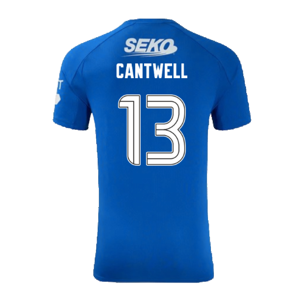 2024-2025 Rangers Authentic Pro Home Shirt (Cantwell 13)