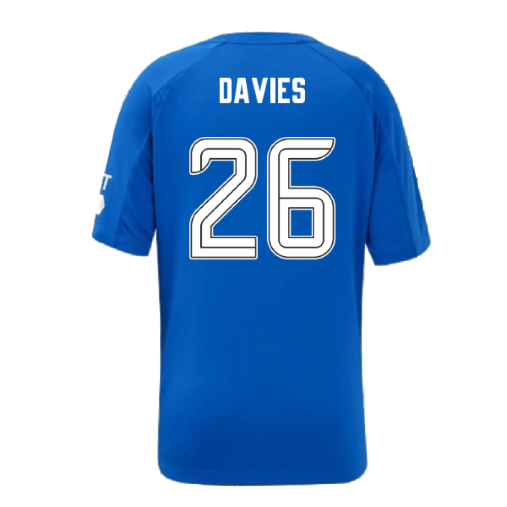 2024-2025 Rangers Home Shirt (Kids) (Davies 26)