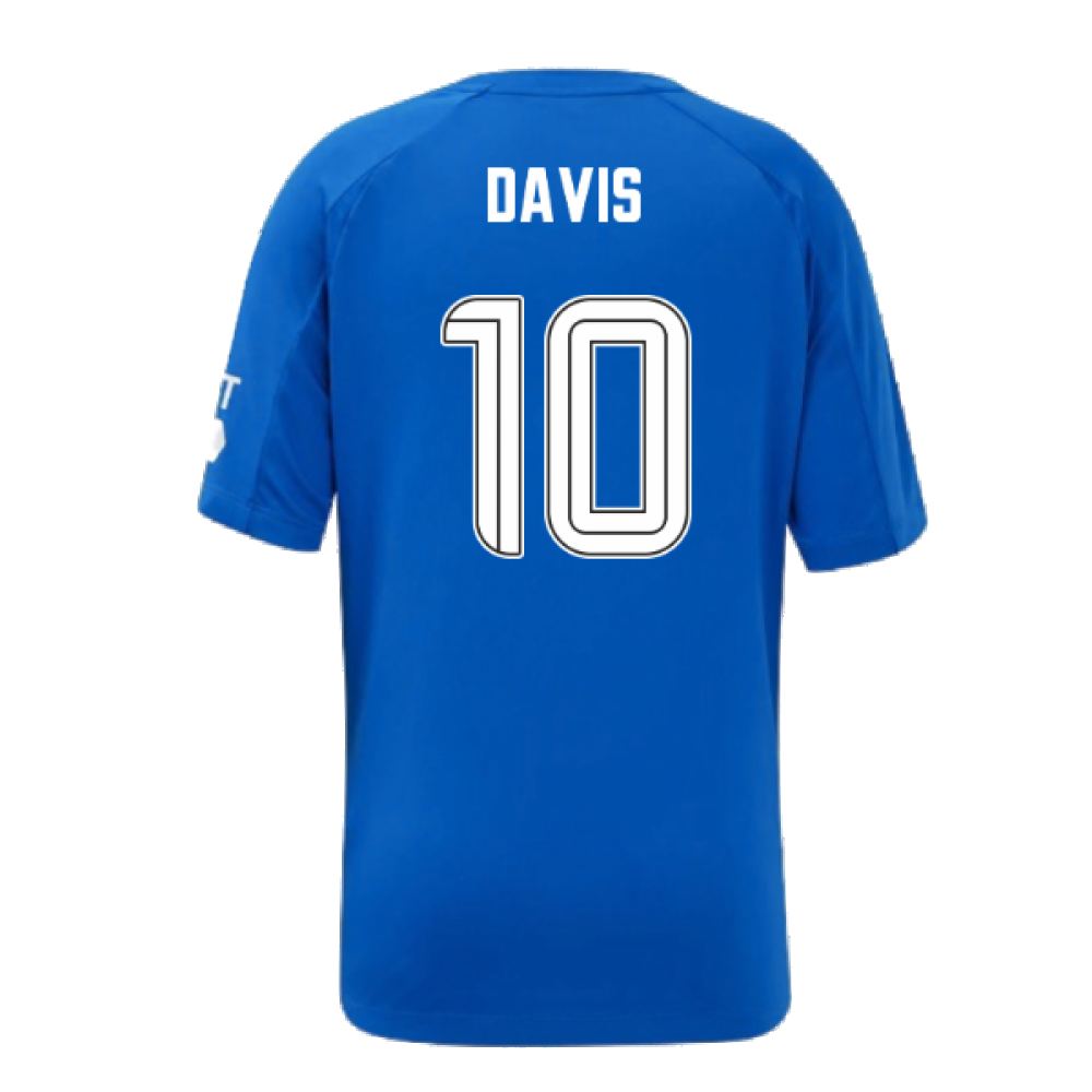 2024-2025 Rangers Home Shirt (Kids) (Davis 10)